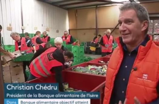 France 3 Alpes : Banque Alimentaire objectif atteint